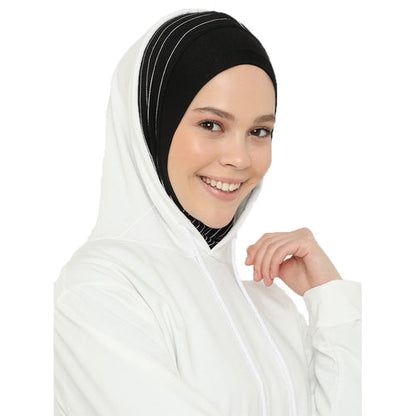 Turkish Striped Sports Beret: Effortless Style Infused with Turkish Elegance