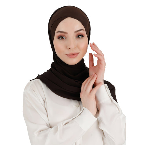 Premium Turkish Chiffon Shawl Hijab: Timeless Style with Turkish Elegance
