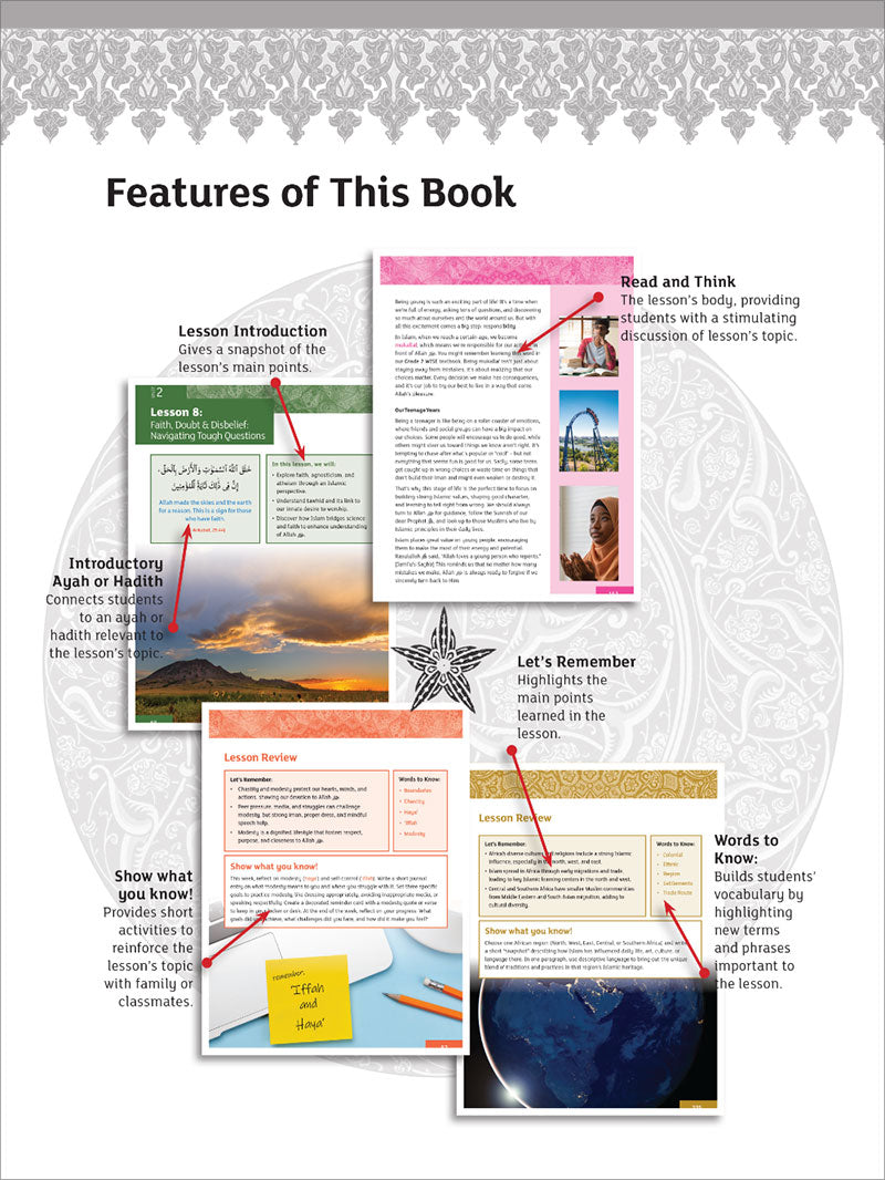 IQra' Wise (Weekend Islamic School Excellence) Textbook: Grade Eight