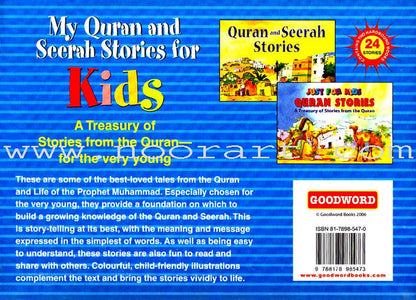 Quran and Seerah Stories for Kids Gift Box (2 Hardcover Books)
