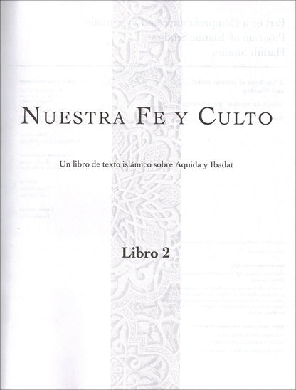 Nuestra Fe y Culto- Our Faith & Worship Vol-2 (Spanish)