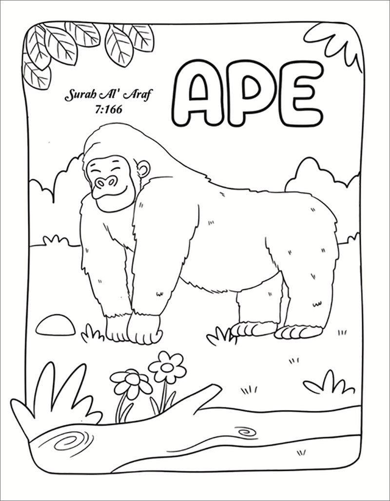14 More Animals in the Quran: Activity & Coloring - Part 2