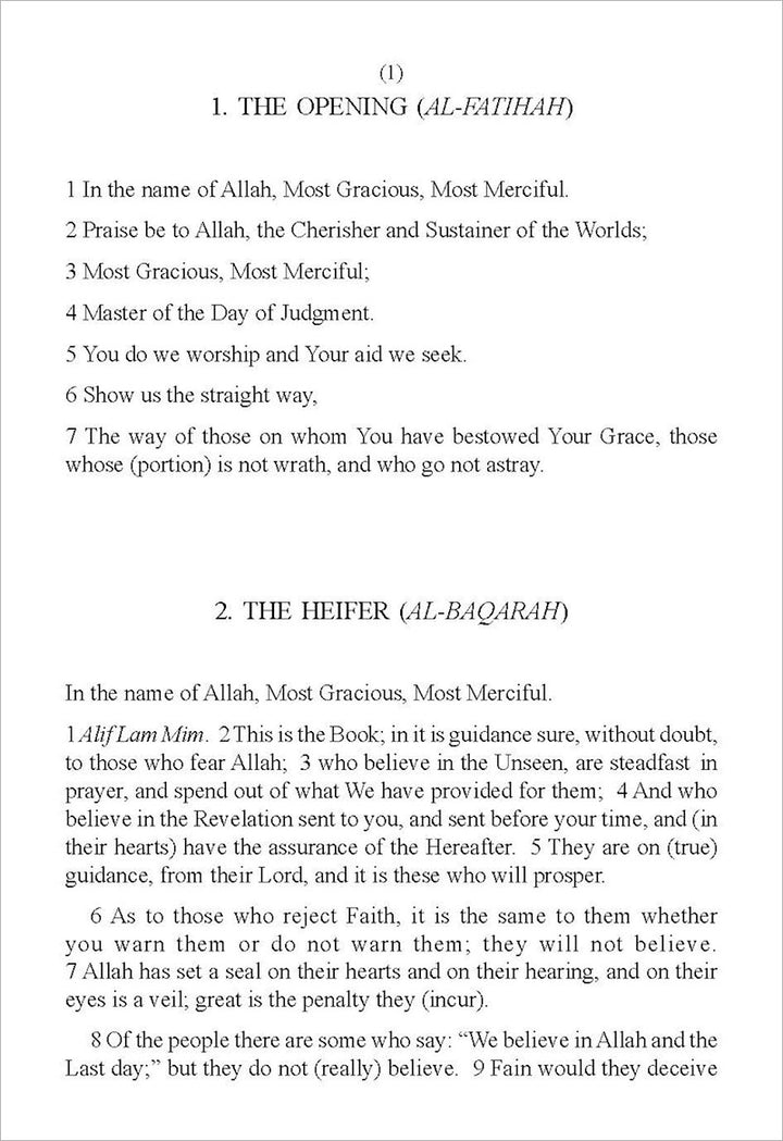 The Holy Quran (Medium Size, Paperback) – Translation by Abdullah Yusuf Ali