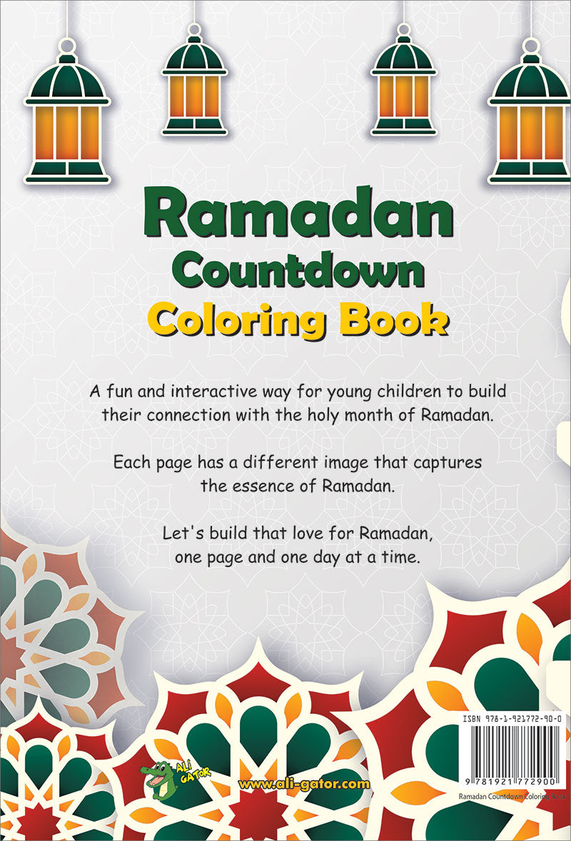 Ramadan Coloring & Activity Book (Set of 3 Books & Coloring Book)