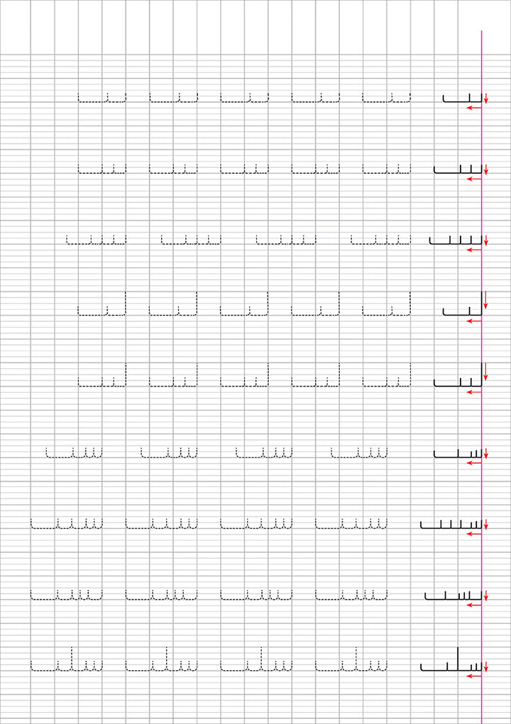 I Write and I Have Fun Series: Writing Notebook: level 2 (7-8 years old) كراس الخط المستوى الثاني سلسلة اكتب وأمرح
