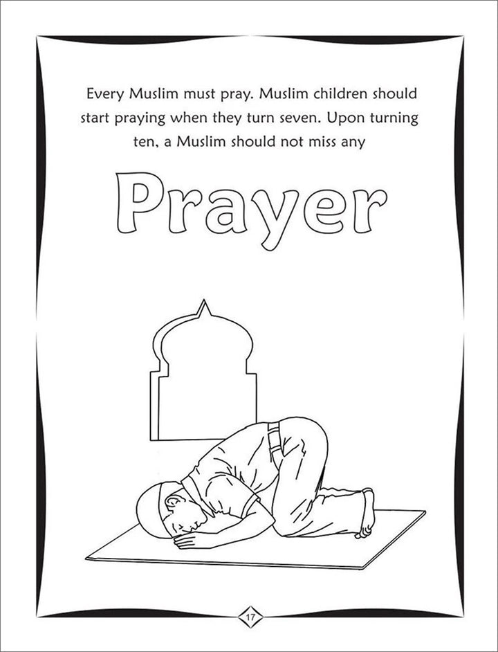 Colour & Learn About the Five Pillars of Islam