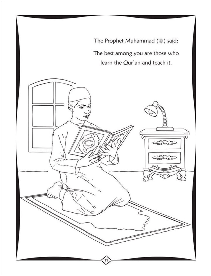 Colour & Learn About the Six Pillars of Islamic Faith