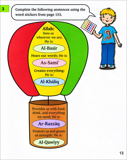Kalimah Tayibah Workbook: Level 1 (English Edition)