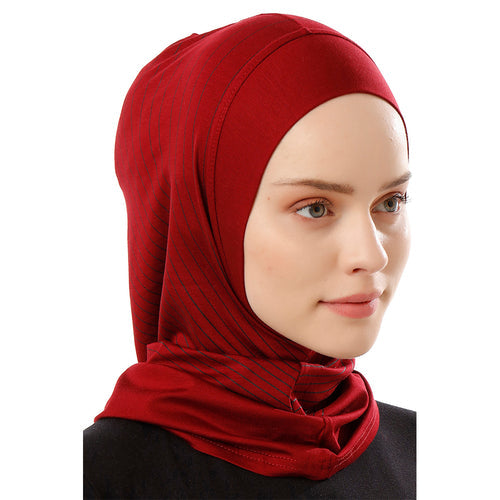 Turkish Striped Sports Beret: Effortless Style Infused with Turkish Elegance