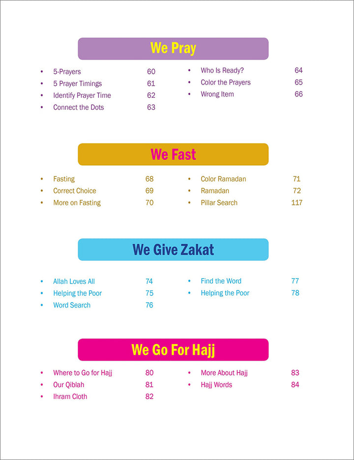 Weekend Learning Islamic Studies: Level Junior K (Revised and Enlarged Edition)