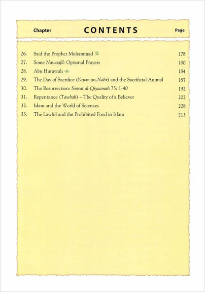 Islamic Studies: Grade 9
