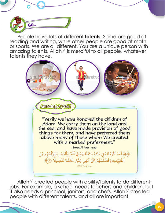 Growing with Islam - Noorart Islamic Studies: Grade 3