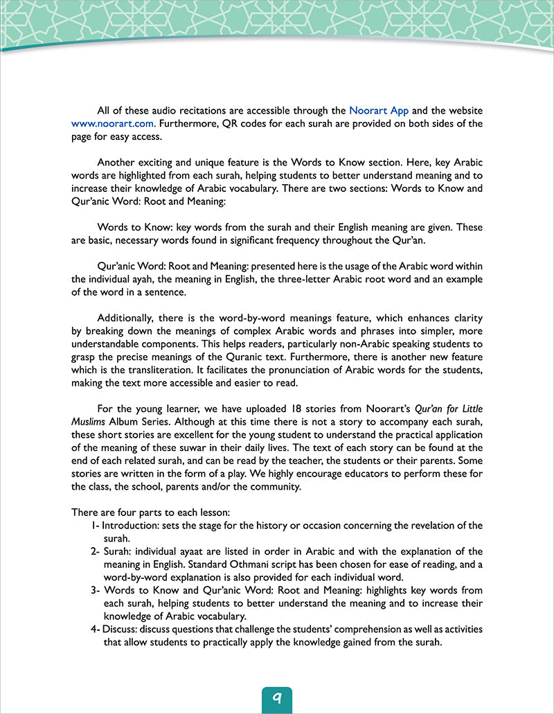 A Student's First Guide to Juz 'Amma: Part 30 (with Transliteration & Word Meaning & QR Code)