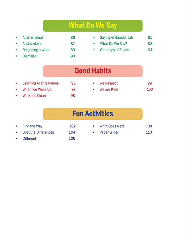 Weekend Learning Islamic Studies: Level Junior K (Revised and Enlarged Edition)