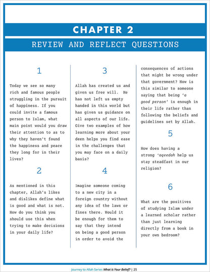 What is Your Belief? A Particular Guide to Knowing Allah