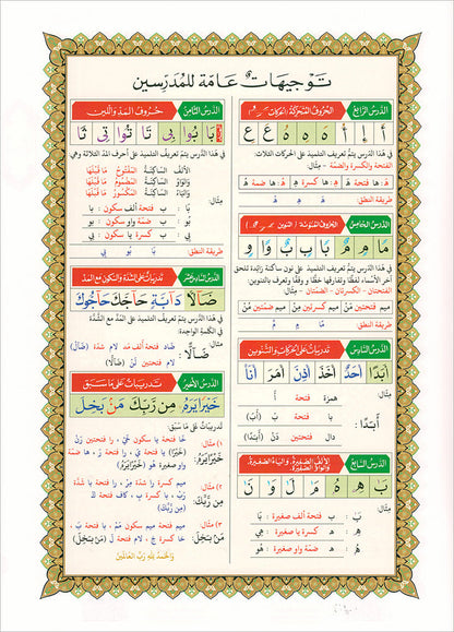 Al-Qaidah An-Noraniah - Juz Tabarak with Surah Al-Fatihah - New Edition القاعدة النورانية وتطبيقاتها على جزء تبارك