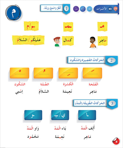 Arabic Language for Teenagers Textbook: Level 1 (11-15 Years) الـعـربـيـة للناشئين