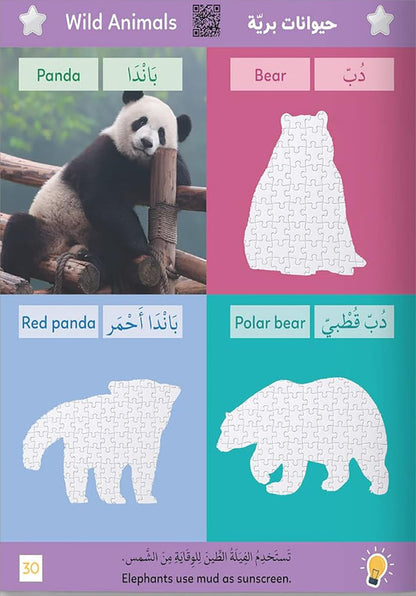 Animal Encyclopedia (Arabic & English Smart Book with QR Codes) موسوعة الحيوان