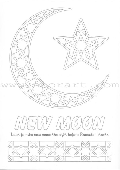 Ramadan Coloring & Activity Book (Set of 3 Books & Coloring Book)