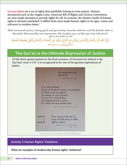 Health and Wellness (From an Islamic Perspective) Level 4
