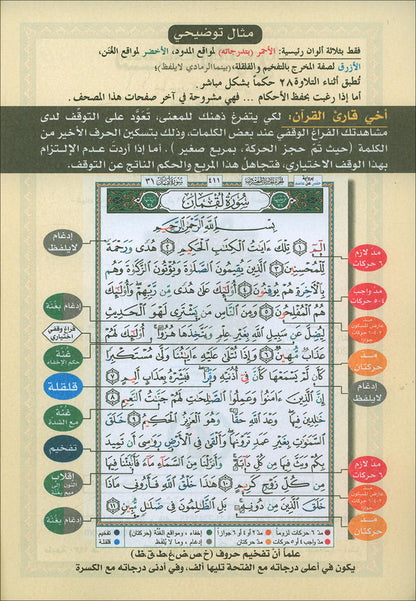 Tajweed Qur'an (Juz' Al Zariyat) مصحف التجويد