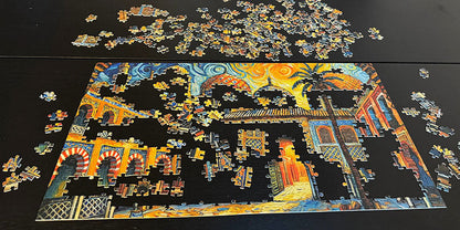 Moorish Architecture Puzzle of Alhambra Spain (Andalusian Dreams)