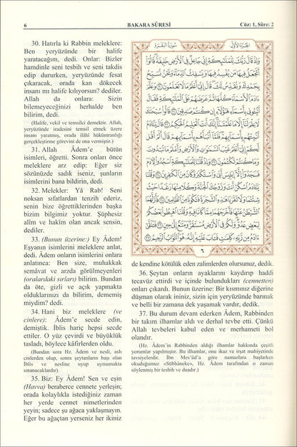 Qur'an with Turkish Translation ترجمة تركية