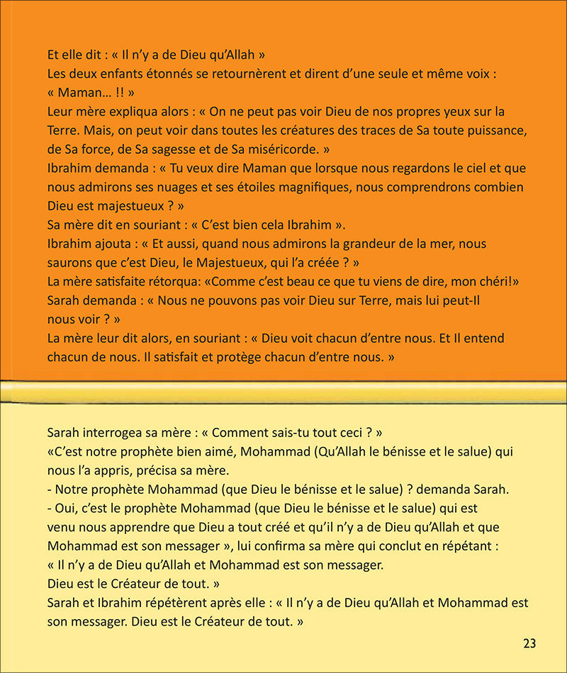 Kalimah Tayibah Textbook: Level 1 (French Edition)