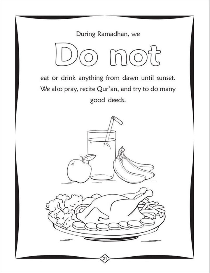 Colour & Learn About the Five Pillars of Islam