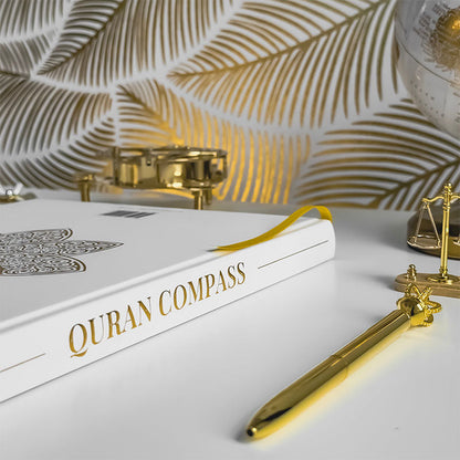 Quran Compass: Surah Summary Guide & Reflection Journal