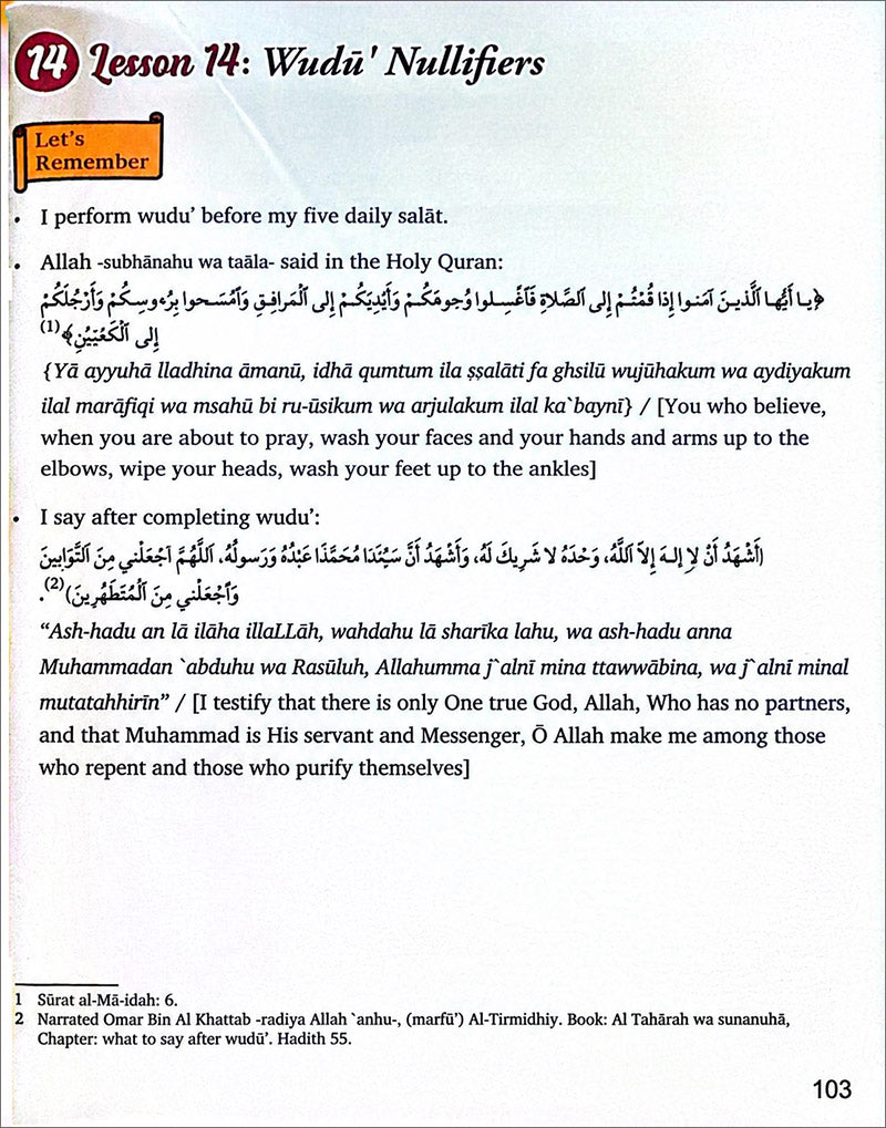 Kalimah Tayibah Workbook: Level 2 (English Edition)