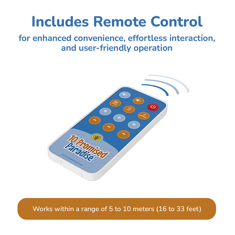 10 Promised Paradise Interactive Islamic Wall Art & Audio Mat