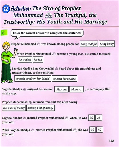 Kalimah Tayibah Workbook: Level 4 (English Edition)