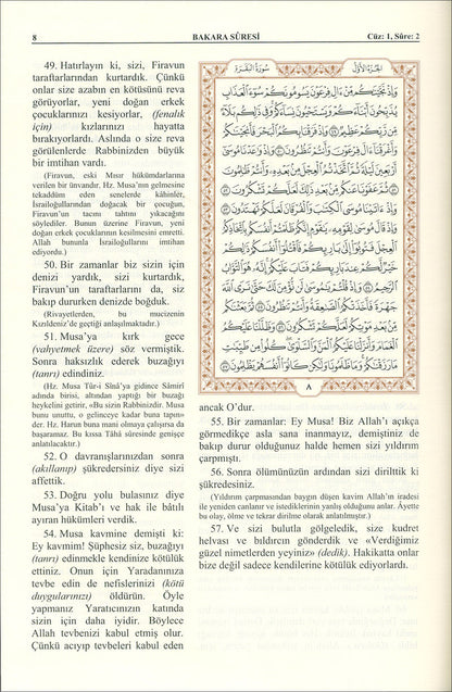 Qur'an with Turkish Translation ترجمة تركية