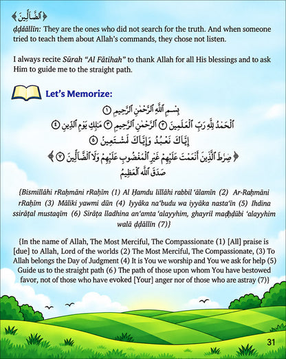 Kalimah Tayibah Workbook: Level 1 (English Edition)