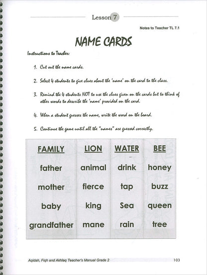 We Are Muslim Teacher's Manual: Grade 2 (Spiral Binding)