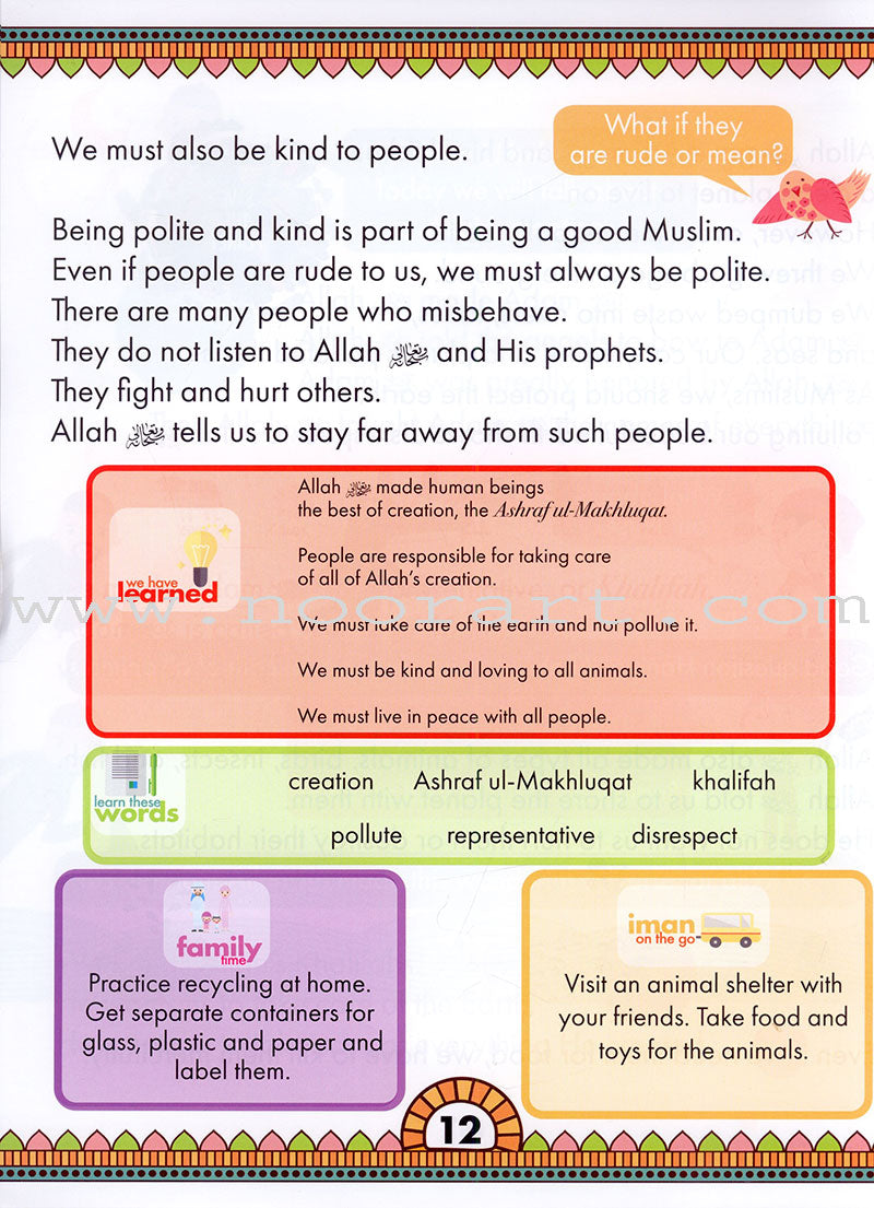 IQra' Wise (Weekend Islamic School Excellence) Textbook: Grade Two (Damaged Copy)
