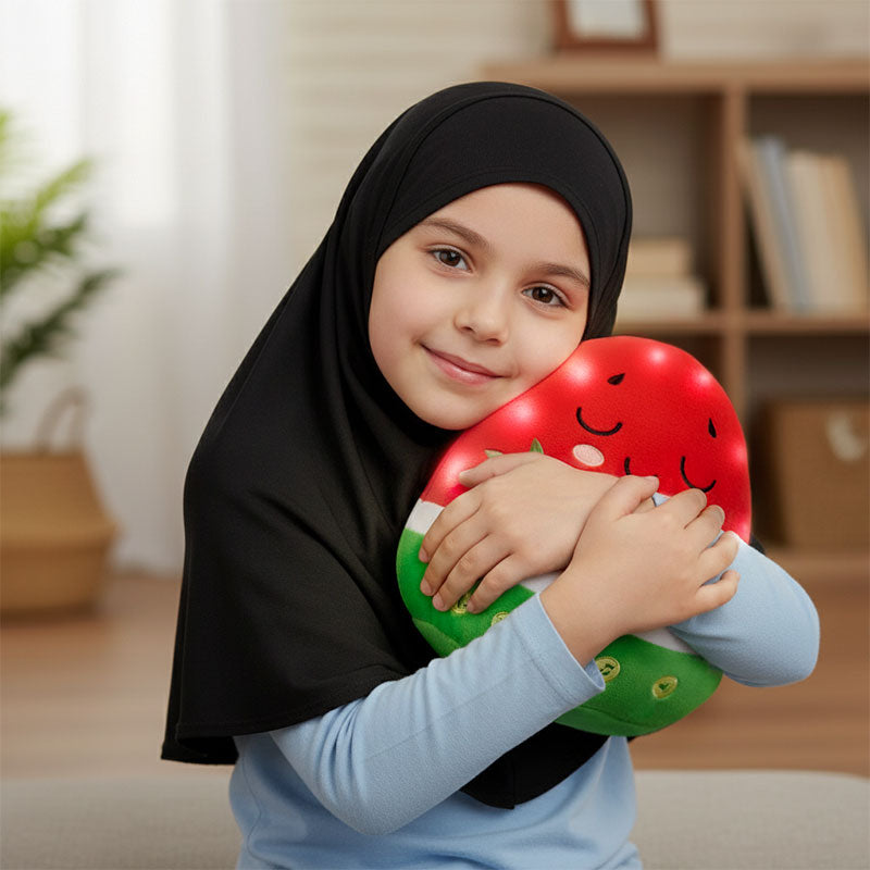 Nur Watermelon Interactive Plushie: Islamic Toys for Kids (29cm)