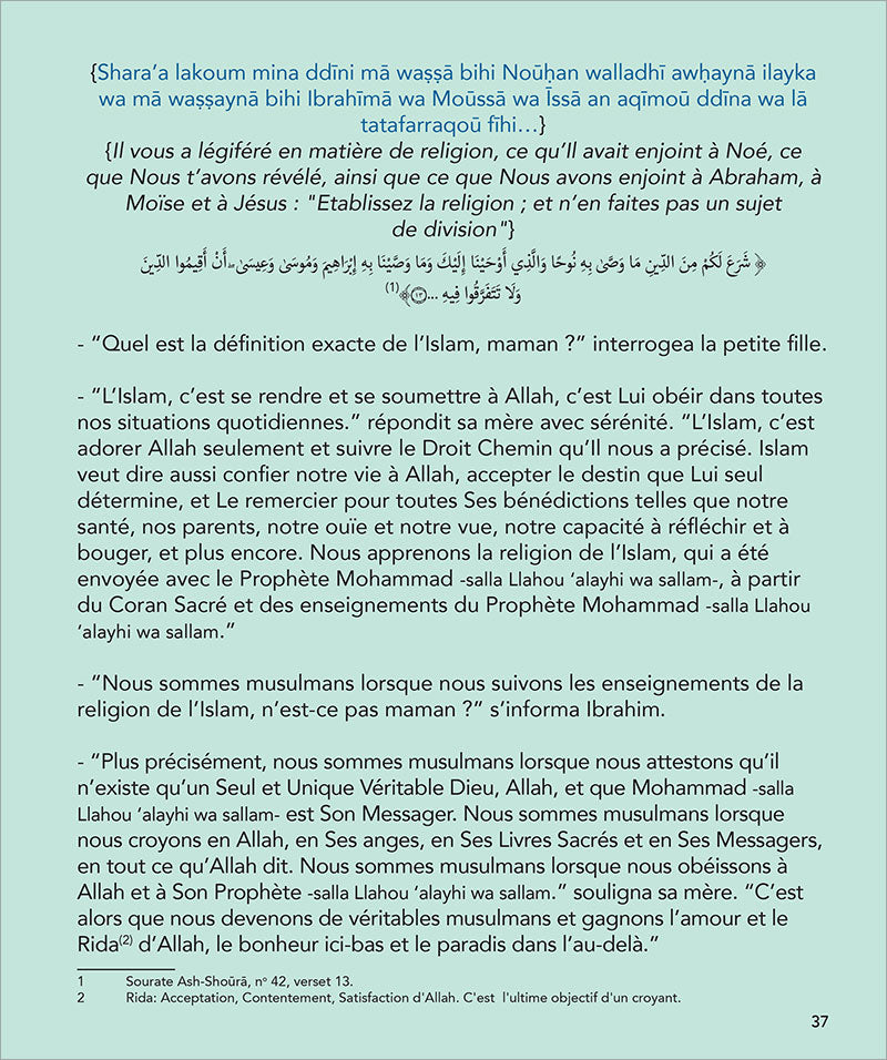 Kalimah Tayibah Textbook: Level 2 (French Edition)