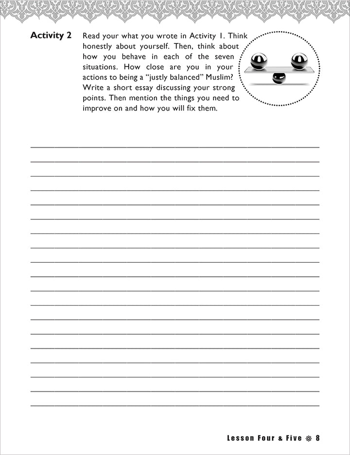 Iqra' Wise (Weekend Islamic School Excellence) Workbook: Grade six