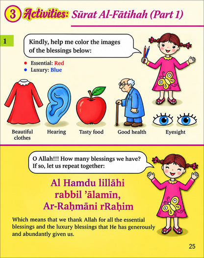 Kalimah Tayibah Workbook: Level 1 (English Edition)