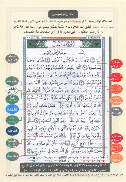 Tajweed Qur'an (Juz' Qad Same'a) مصحف التجويد