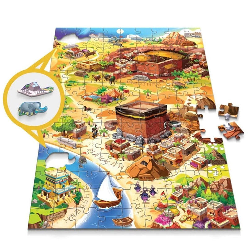 Footsteps of Muhammad (S): A Puzzle Adventure Following the Prophet's Life