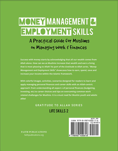 Money Management and Employment Skills: A Practical Guide for Muslims on Managing Work and Finances