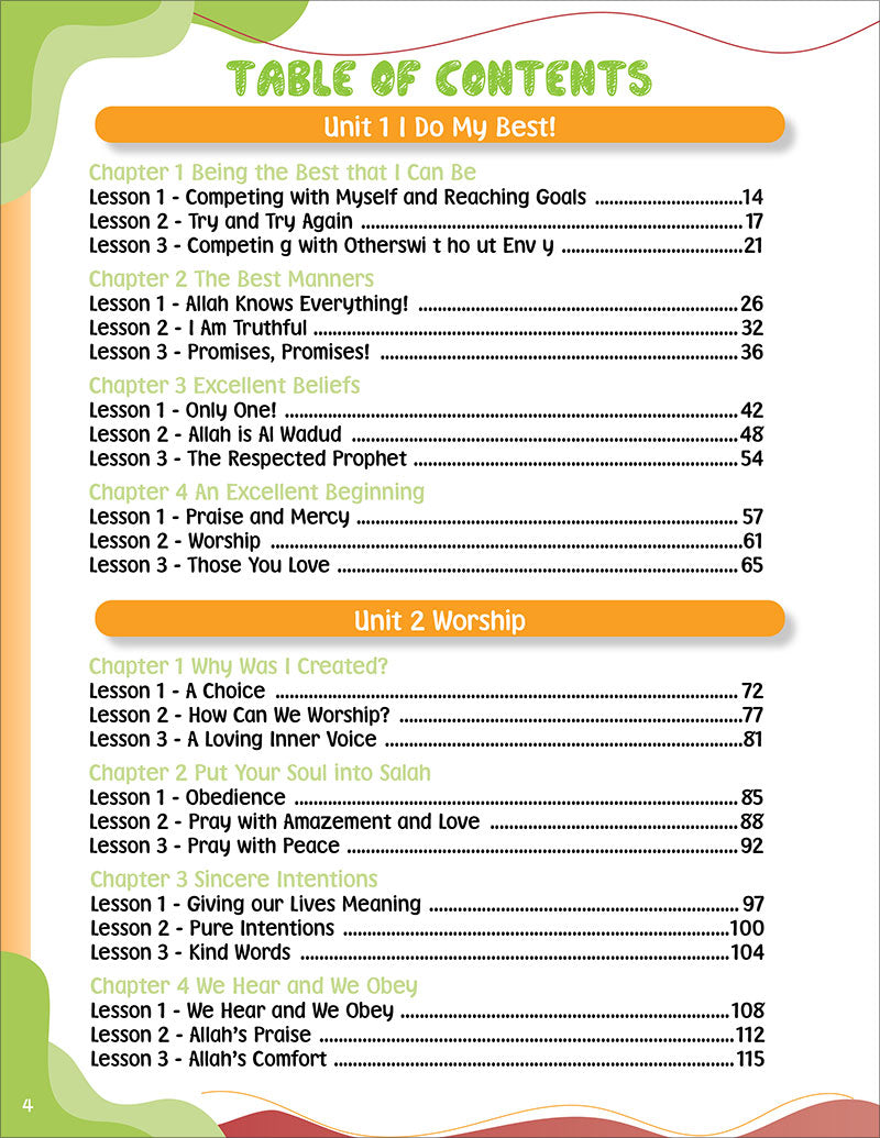 Growing with Islam - Noorart Islamic Studies: Grade 4