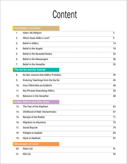 The Message of Islam Workbook: Level 4