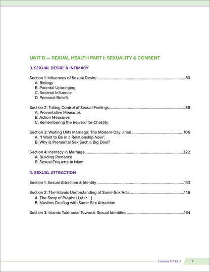 Health and Wellness (From an Islamic Perspective) Level 5