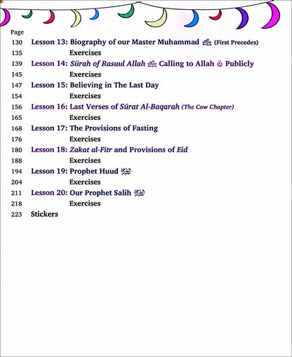Kalimah Tayibah Workbook: Level 5 (English Edition)