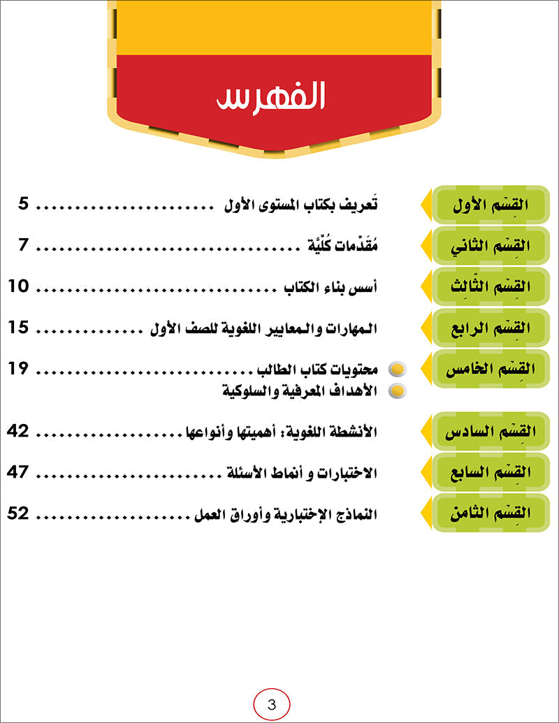 Noor Al-Arabiya Teacher Guide: Level 1 نور العربية