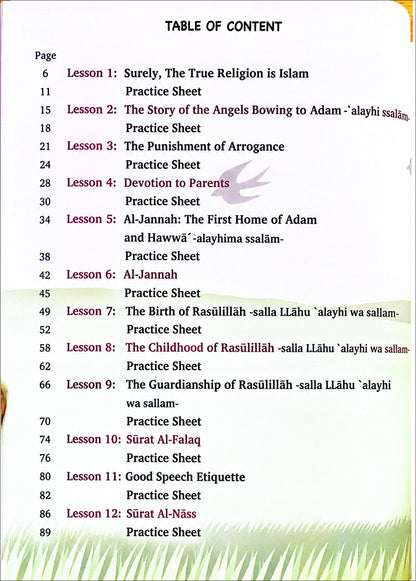 Kalimah Tayibah Workbook: Level 2 (English Edition)